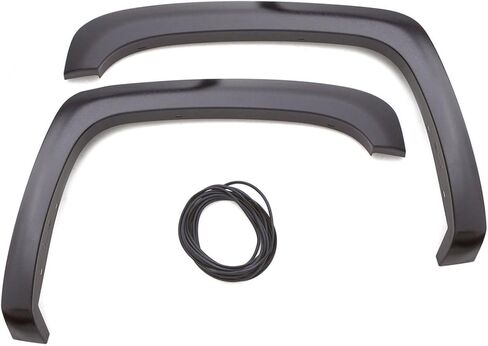 Lund SX314T Elite Series Black Sport Style Textured Front and Rear Fender Flare - 4 Piece in Saudi Arabia