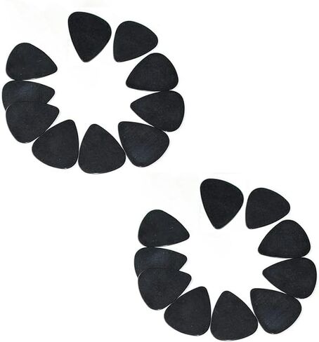 20Pcs Black Guitar Picks, Celluloid Guitar Plectrums for Your Electric, Guitar Picks for Electric Guitar Acoustic, or Bass Guitar 0.5mm Guitar Picks and Bass Picks in Saudi Arabia