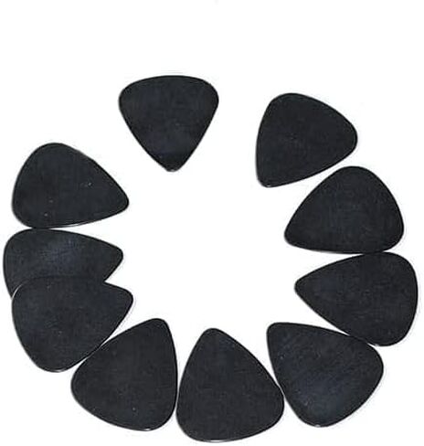 20Pcs Black Guitar Picks, Celluloid Guitar Plectrums for Your Electric, Guitar Picks for Electric Guitar Acoustic, or Bass Guitar 0.5mm Guitar Picks and Bass Picks in Saudi Arabia