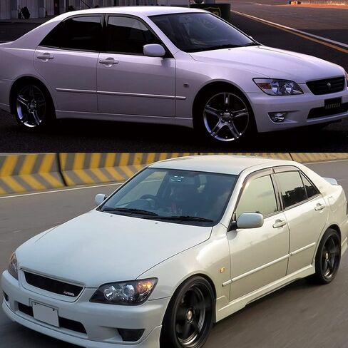 NSLUMO الأبيض بقيادة أضواء الجانب علامة لكزس IS300 IS200 Altezza SXE10 JCE10 2000-2005 واضح عدسة أضواء جانبية الإسكان ث / زينون الأبيض T10 5-SMD LED لمبات OEM Sidemarker مصابيح استبدال in Saudi Arabia