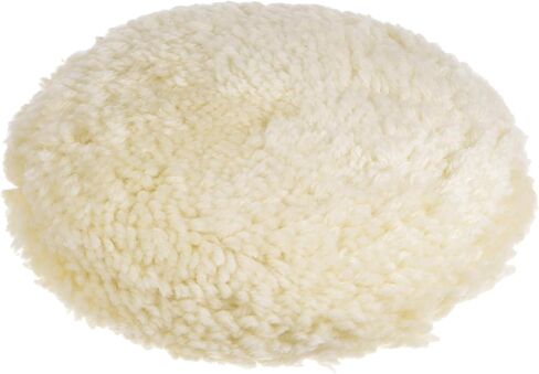 Wool Polishing Pads, 4.5 inch Wool Buffing Pad with Hook and Loop Back Cutting & Polishing for Car Motorcycle Washing Machine Refrigerator Furniture in Saudi Arabia