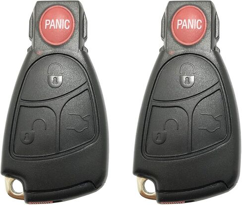 Replacement Key Fob Cover Case fit for Mercedes Benz C Class CLK CLS E Class G Class Slk Class AMG C320 Keyless Entry Remote Key Fob Shell in Saudi Arabia