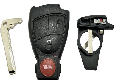 Replacement Key Fob Cover Case fit for Mercedes Benz C Class CLK CLS E Class G Class Slk Class AMG C320 Keyless Entry Remote Key Fob Shell in Saudi Arabia