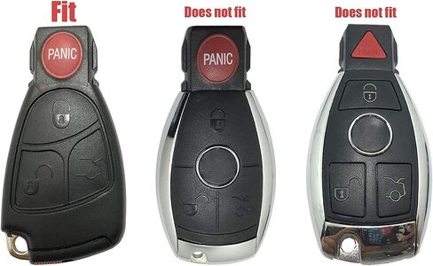 Replacement Key Fob Cover Case fit for Mercedes Benz C Class CLK CLS E Class G Class Slk Class AMG C320 Keyless Entry Remote Key Fob Shell in Saudi Arabia