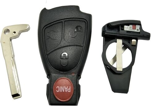 Replacement Key Fob Cover Case fit for Mercedes Benz C Class CLK CLS E Class G Class Slk Class AMG C320 Keyless Entry Remote Key Fob Shell in Saudi Arabia