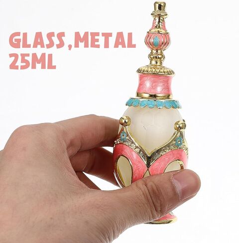 FRCOLOR Middle Eastern Perfume Bottle Egyptian Perfume Bottles Perfume Mini Arab Perfume I Dream of Jeannie Bottle Perfume Bottles Empty Heart Perfume Bottle Perfume Dispenser Empty Bottle in Saudi Arabia