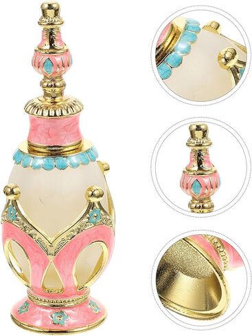 FRCOLOR Middle Eastern Perfume Bottle Egyptian Perfume Bottles Perfume Mini Arab Perfume I Dream of Jeannie Bottle Perfume Bottles Empty Heart Perfume Bottle Perfume Dispenser Empty Bottle in Saudi Arabia