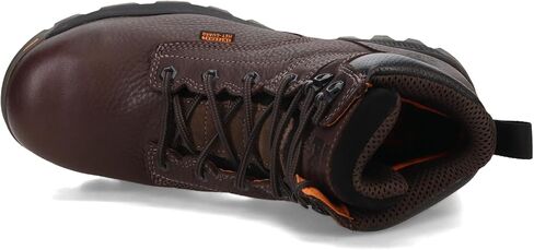 حذاء Timberland PRO الرجالي Titan EV مقاس 6 بوصات مركب للسلامة من الأمام، حذاء عمل صناعي داخلي Metguard، بني، عرض 9.5 in Saudi Arabia