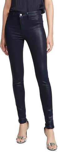 L'AGENCE Women's Marguerite High Rise Coated Skinny Jeans in Saudi Arabia
