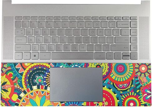 Gaming Skin Compatible with HP Envy x360 16" (2023) - Flower Wheels - Premium 3M Vinyl Protective Wrap Decal Cover - Easy to Apply | Crafted in The USA by MightySkins in Kuwait