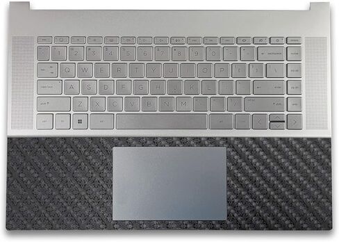 Carbon Fiber Gaming Skin Compatible with HP Envy x360 16" (2023) - American Flag - Premium 3M Vinyl Protective Wrap Decal Cover - Easy to Apply | Crafted in The USA by MightySkins in Kuwait