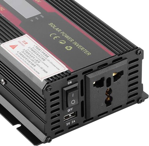 محول طاقة للسيارة من DC12V إلى AC220V 6000W مع شاشة LCD in Saudi Arabia