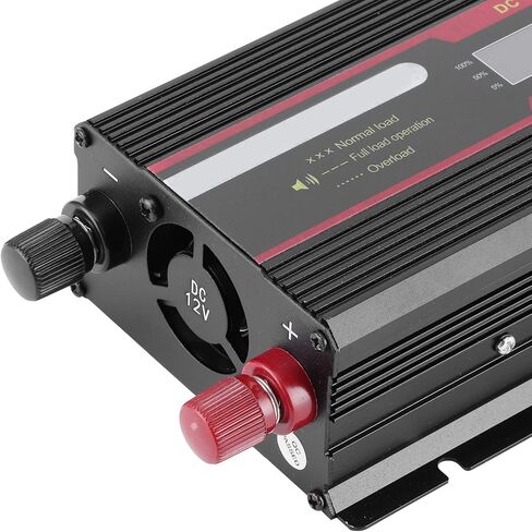 محول طاقة للسيارة من DC12V إلى AC220V 6000W مع شاشة LCD in Saudi Arabia