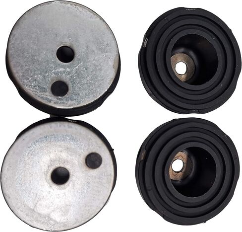 4 قطعة مجموعة وسادة القدم المطاطية السفلية مناسبة لمولدات هوندا EB2000i و EU2000i قدم وسادة تثبيت استبدال 68325-Z07-003 in Kuwait