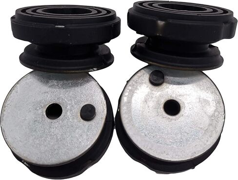 4 قطعة مجموعة وسادة القدم المطاطية السفلية مناسبة لمولدات هوندا EB2000i و EU2000i قدم وسادة تثبيت استبدال 68325-Z07-003 in Kuwait