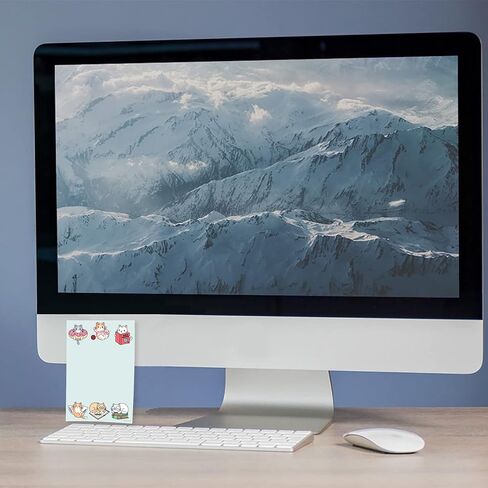 Cute Kawaii Cat Sticky to Do List | Cat Humor Notebook Notepad Note Card for Cat Lover Gift| 50 Pages 4x6" in Kuwait