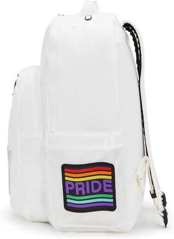 Kipling Seoul Large Pride 15" Laptop Backpack Alabaster Patch in Saudi Arabia