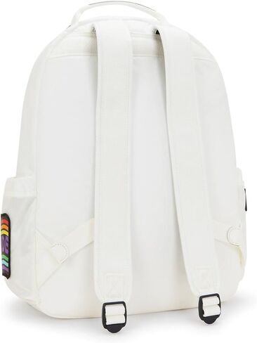 Kipling Seoul Large Pride 15" Laptop Backpack Alabaster Patch in Saudi Arabia