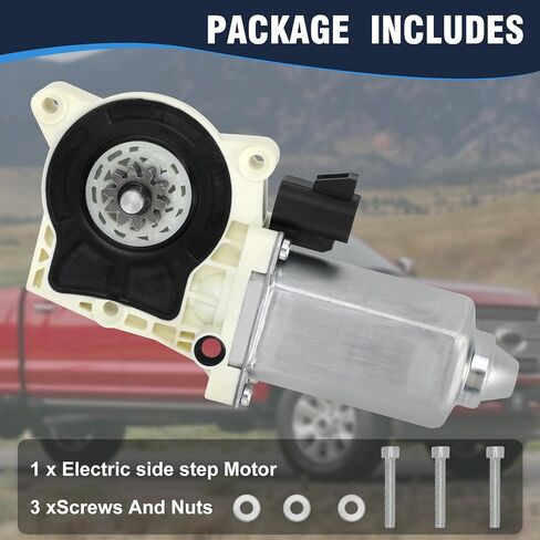 80-03129-90، محرك كهربائي جانبي متوافق مع Ford F150 2001-2008، Super Duty 1999-2007، GM 2007-2013، استبدال محرك لوحة الجري لمحرك AMP Research Step #Replace A10049-113 in Kuwait