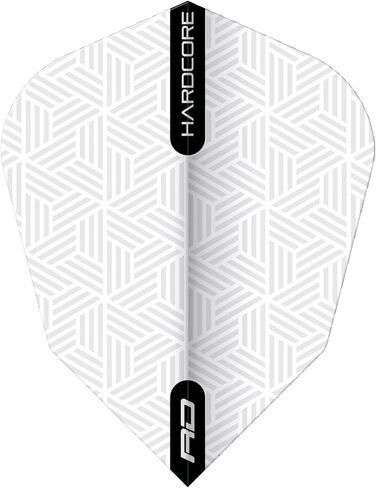 RED DRAGON Hardcore V-Standard Dart Flights- 3 Sets Per Pack (9 Dart Flights in Total) in Saudi Arabia