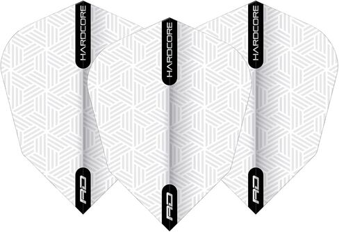 RED DRAGON Hardcore V-Standard Dart Flights- 3 Sets Per Pack (9 Dart Flights in Total) in Saudi Arabia