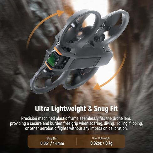 مجموعة مرشحات NEEWER Snap On ND&UV&CPL متوافقة مع DJI Avata 2، 6 عبوات من مرشحات الأشعة فوق البنفسجية وفلتر CPL ومرشحات الكثافة المحايدة، ND8 ND16 ND32 ND64، إطار نحيف للغاية وزجاج HD مطلي مزدوج الجوانب in Kuwait