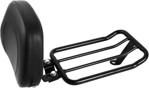 مسند الظهر سيسي بار متوافق مع كاواساكي فولكان S 650 VN EN VN650 2015-2023 رف أمتعة خلفي للدراجة النارية من الفولاذ الأسود in Kuwait