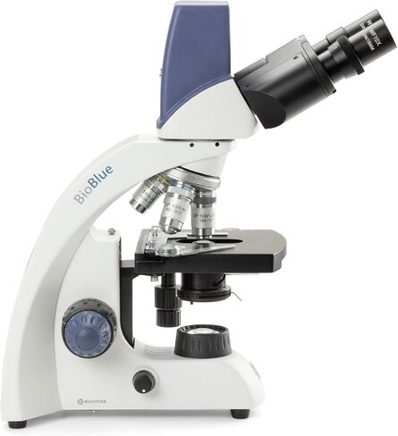 AmScope BioBlue Binocular Portable Compound Digital Microscope with 5MP Integrated Digital Camera - BB4267 in Saudi Arabia