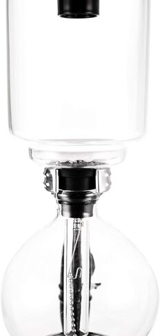 YAMA Glass 3 Cup Tabletop Siphon Gravity Coffee Maker with Alcohol Burner in Saudi Arabia