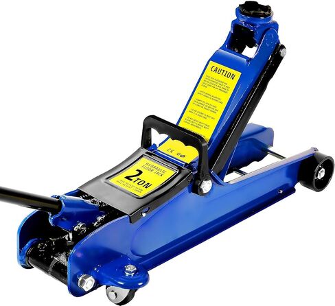 VViViD Heavy-Duty Low-Profile Hydraulic 4400 Pound Automotive Racing Trolley Jack - 2 Ton in Saudi Arabia