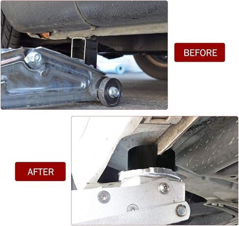 Partol Floor Jack Pad العالمي المطاط وسادة مرفاع محول مشقوق الإطار السكك الحديدية حامي الطابق جاك القرص وسادة مطاطية in Kuwait