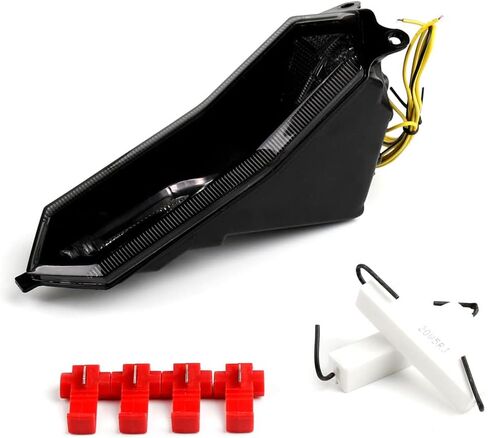 LED Tail Brake Lights Turn Signal Integrated Compatible with YZF R6 2017-2022,YZF R1 R1S R1M 2015-2022,YZF R7 2022-2023 (Smoke) in Saudi Arabia