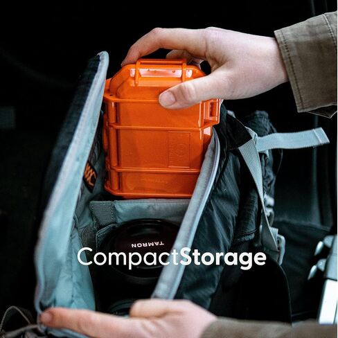 Evergreen ToughBox Tech Organizer – For Camera, Cables, Hard Drives, Compatible with GoPro etc. (Medium, PROFoam, Black) in Saudi Arabia