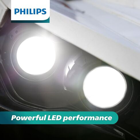 Philips UltinonSport 9007 LED Bulb for Fog Light and Powersports Headlights, 2 Pack Clear in Kuwait