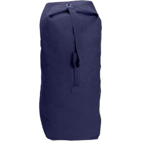 Rothco Heavyweight Top Load Canvas Duffle Bag - Rugged, Reliable, Ready for Your Adventures – Navy Blue – 21" x 36"