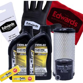 Edwards Oil Change Kit fits 2018-2022 Kawasaki Mule 4000 Trans KAF620