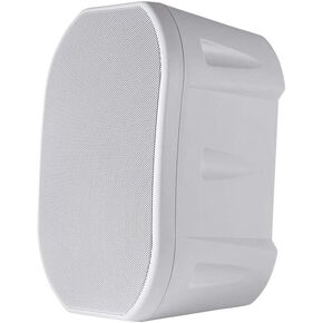 Monoprice 6.5-inch Weatherproof 2-Way Speakers - with Wall Mount Bracket, IP55 Ingress Protection Rating, Pair, Black
