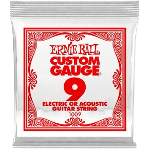 Ernie Ball .009 سلسلة جيتار كهربائية أو صوتية من الفولاذ العادي in Saudi Arabia
