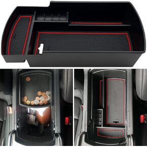 JOJOMARK Compatible with Honda Accord 2018 2019 2020 2021 2022 Accessories Center Console Tray Organizer (NOT fit for Manual Transmission)