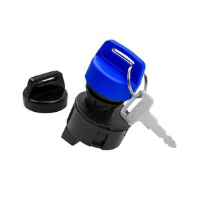 Ignition Switch with Keys Fit for New Holland Boomer 3045 2035 3040 2030 3050 T TC Series Tractors T2210 T2220 TC29DA TC31DA TC33DA TC34DA TC40A TC40DA TC45A Replace 86405634 Key Ignition Switch
