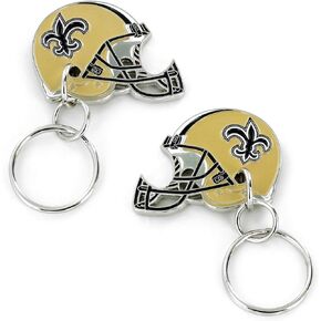 NFL 2-Sided Helmet Bottle Opener Keychain - Beverage Bottle Opener - Keychain Accessories for Keys, Bags & Purses