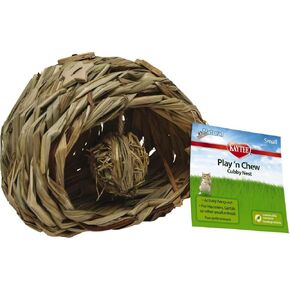 Kaytee Natural Play-N-Chew Chubby Nest Medium