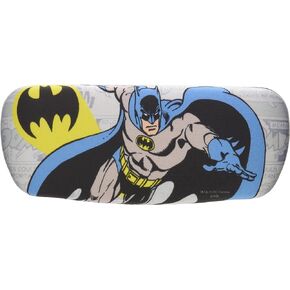 Spoontiques Eyeglass Case, Retro Batman, with Lens Cloth,Multi,One Size