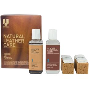 Natural Leather Care Kit 250 milliliters