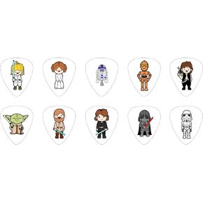 Best Acoustic Guitar Picks, Custom Guitar Picks, Star Wars Characters Guitar Picks