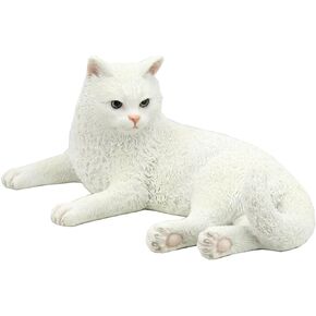 Unicorn Studio 5 3/4 Inch British Shorthair White Cat