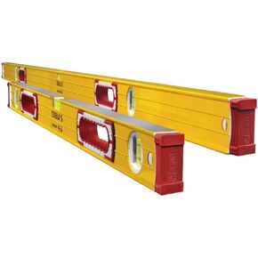 Stabila 37532 Jamber 78-Inch and 32-Inch Aluminum Box Beam Level Set