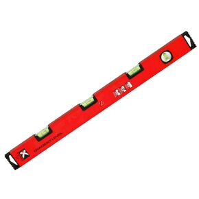 Kapro - 105 Topgrade Gradient Box Level - with Slope Measurements - Features Pre-Set Sloped Vials, Rubberized End Caps, Finely Milled Precision Surface - Hand Calibrated - Aluminum - 48 Inch