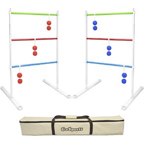 GoSports Premium Metal Ladder Toss Game Set