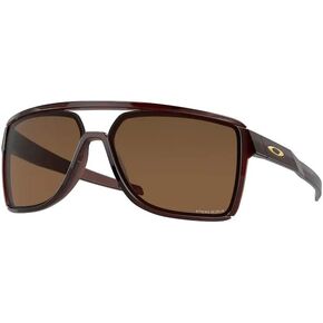 Oakley Castel OO9147 Rectangle Sunglasses for Men + BUNDLE Accessory Leash + Designer iWear Kit